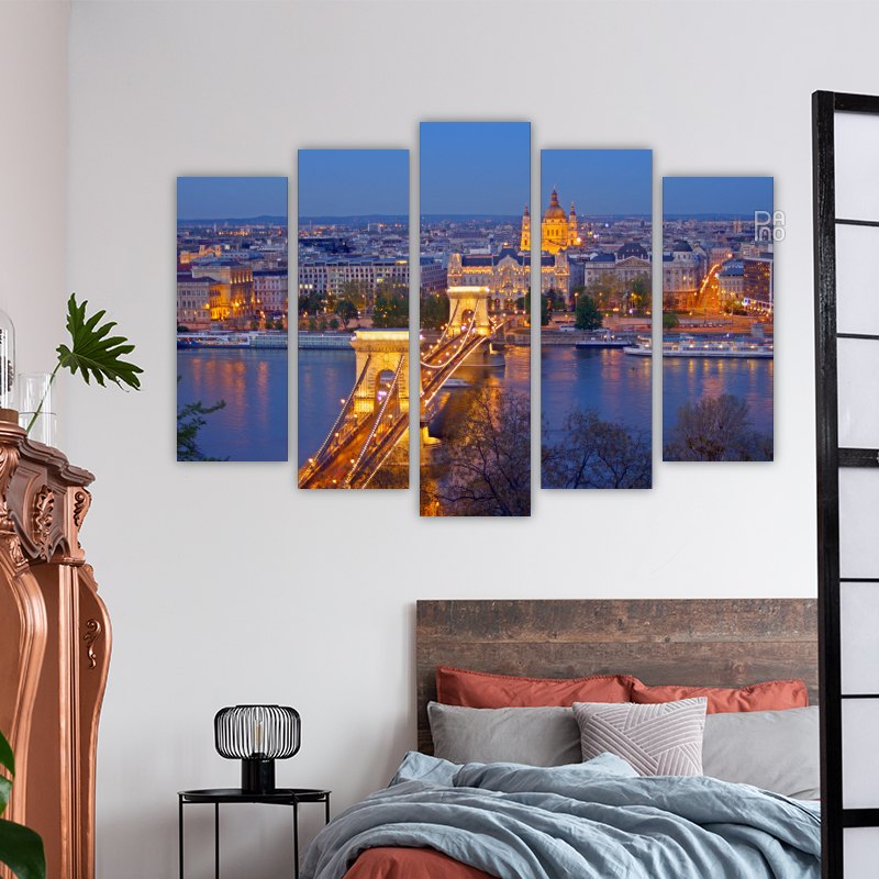 View of Budapest at Night