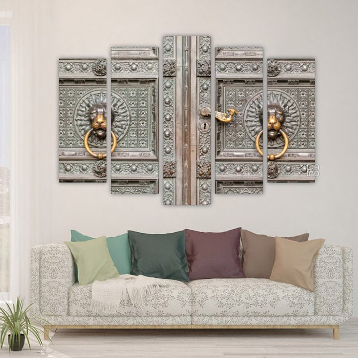 Antique Iron Door