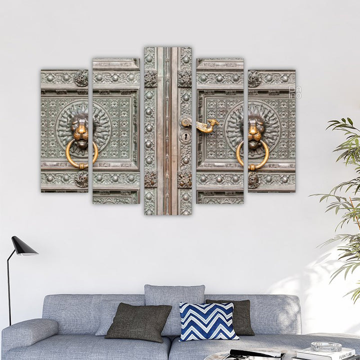 Antique Iron Door