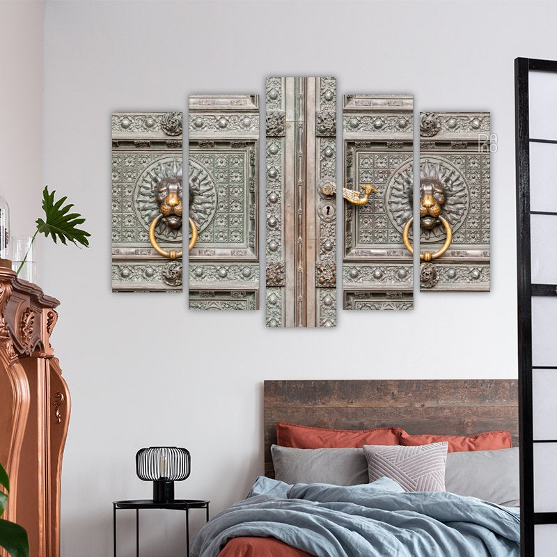Antique Iron Door