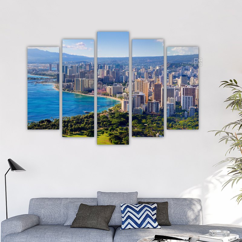 Incredible View of Honolulu