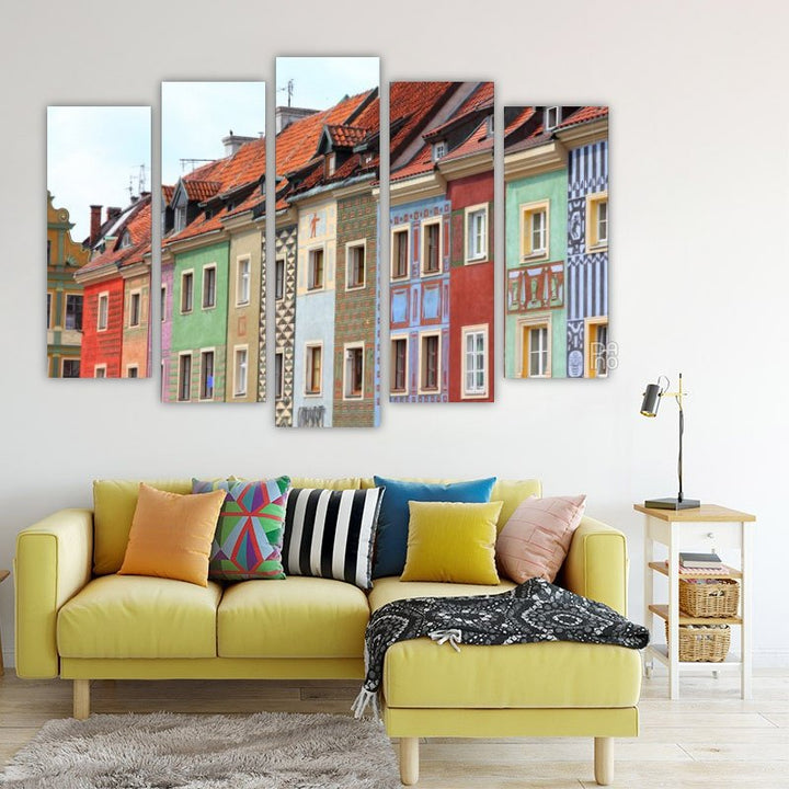 Colorful Architecture in Poznan