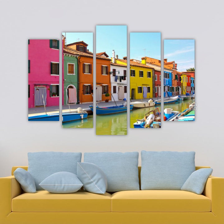 Houses by the Canal