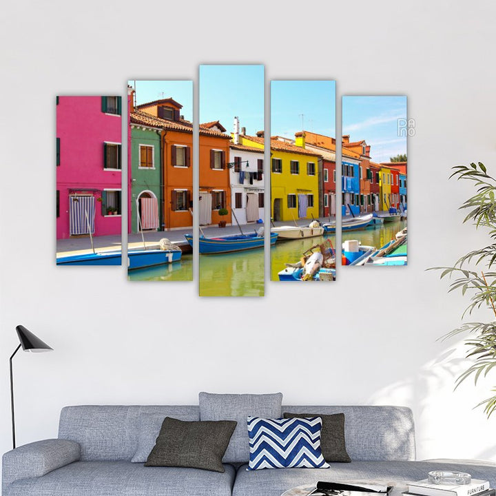 Houses by the Canal