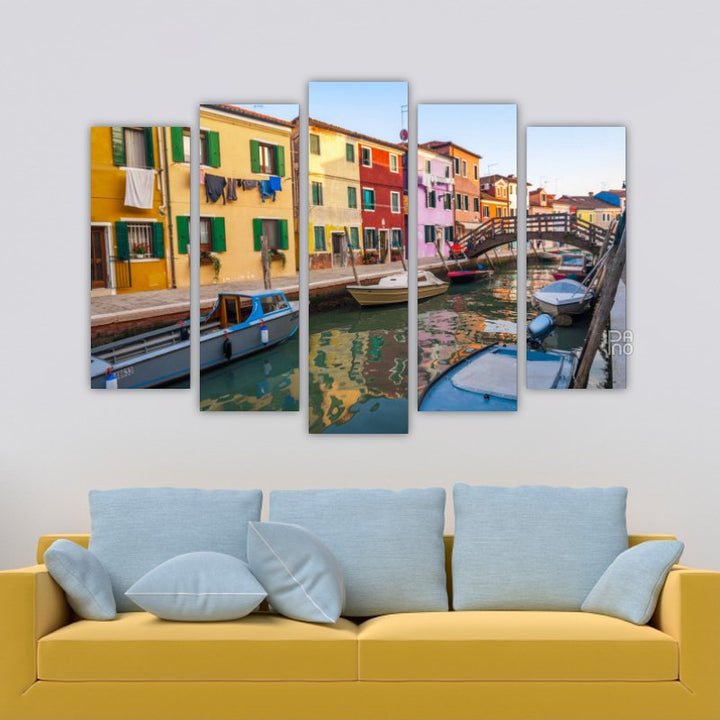 Colorful Buildings in Burano