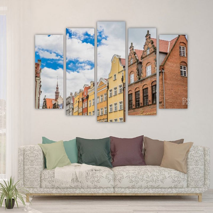Facades of Old Buildings