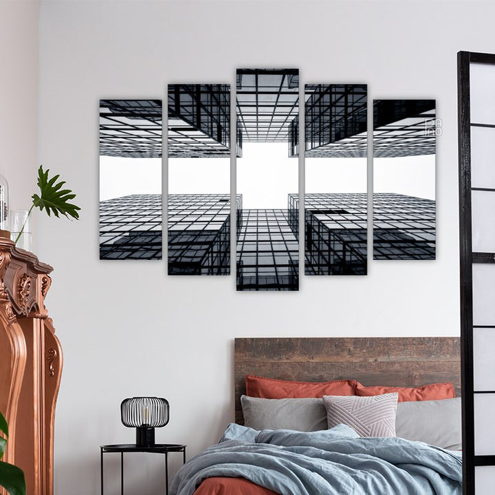 Glass Commercial Buildings in Hong Kong