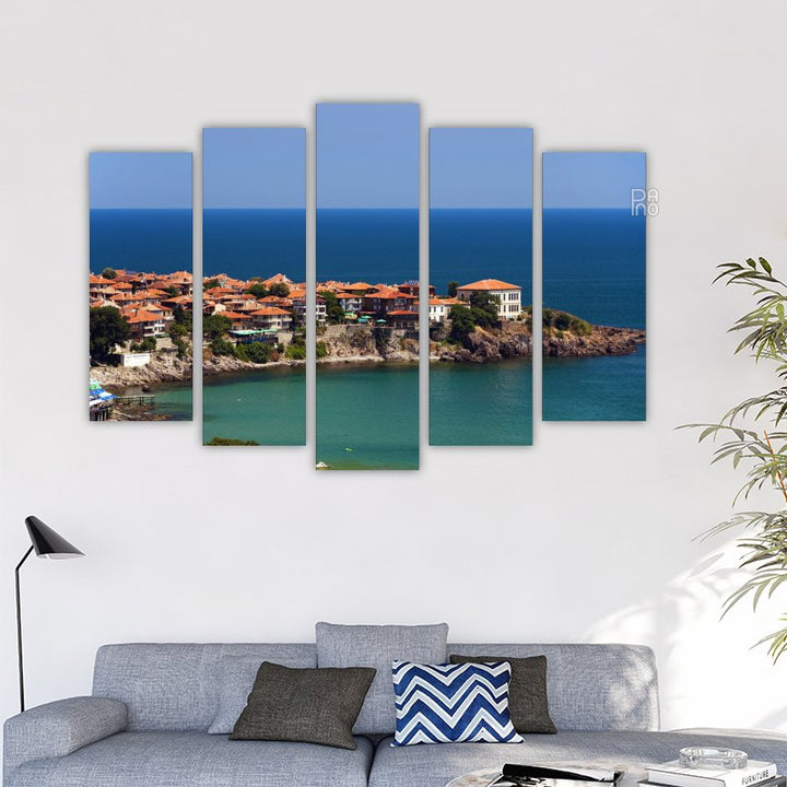 Village on the Seashore