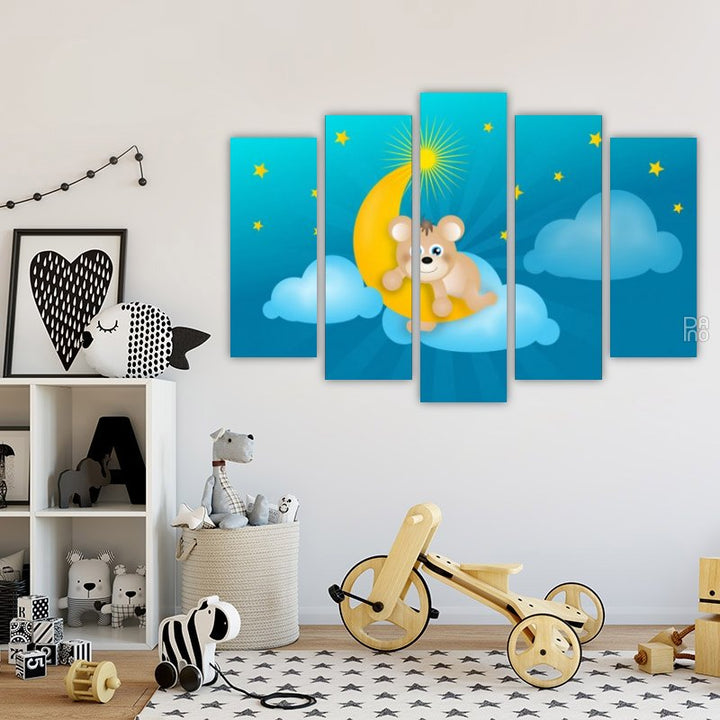 Bär auf dem Mond