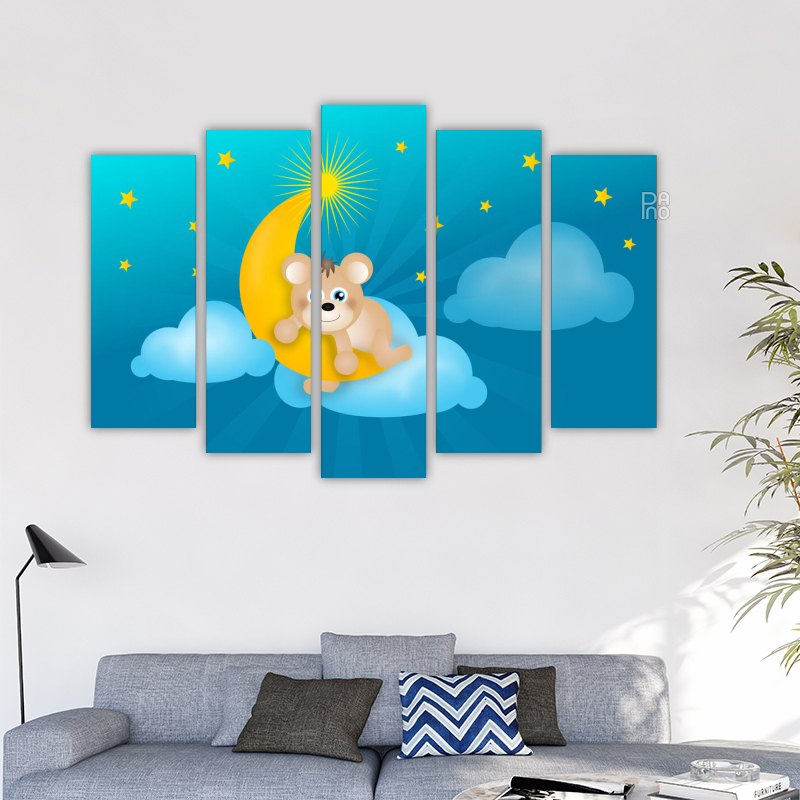 Bär auf dem Mond