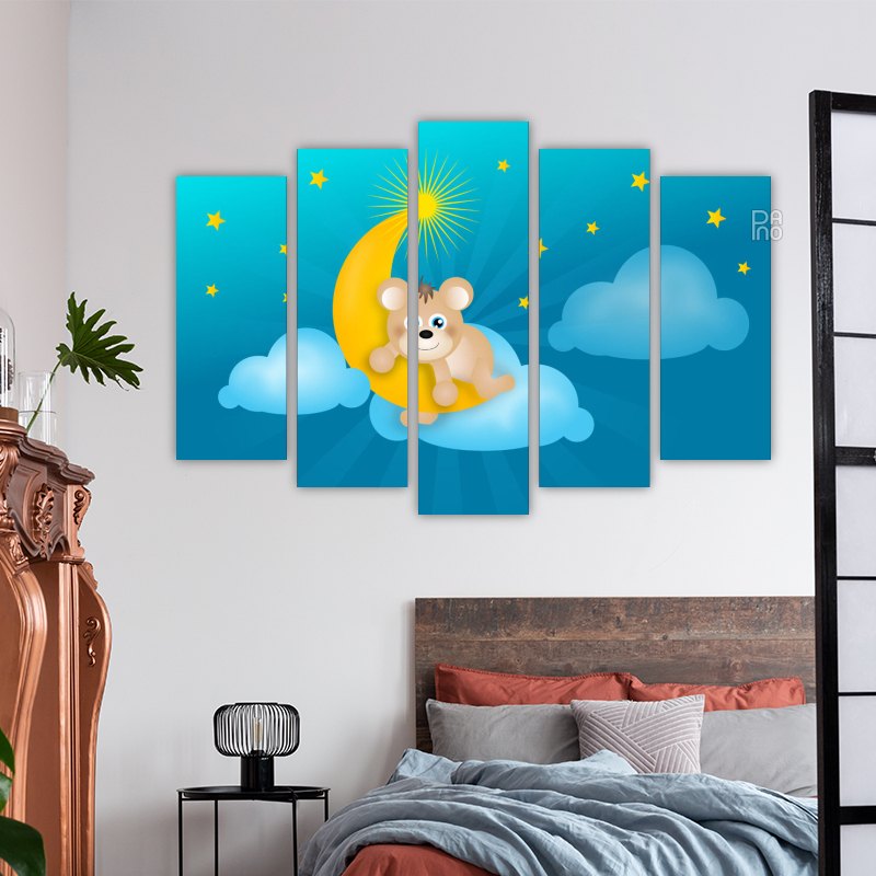 Bär auf dem Mond