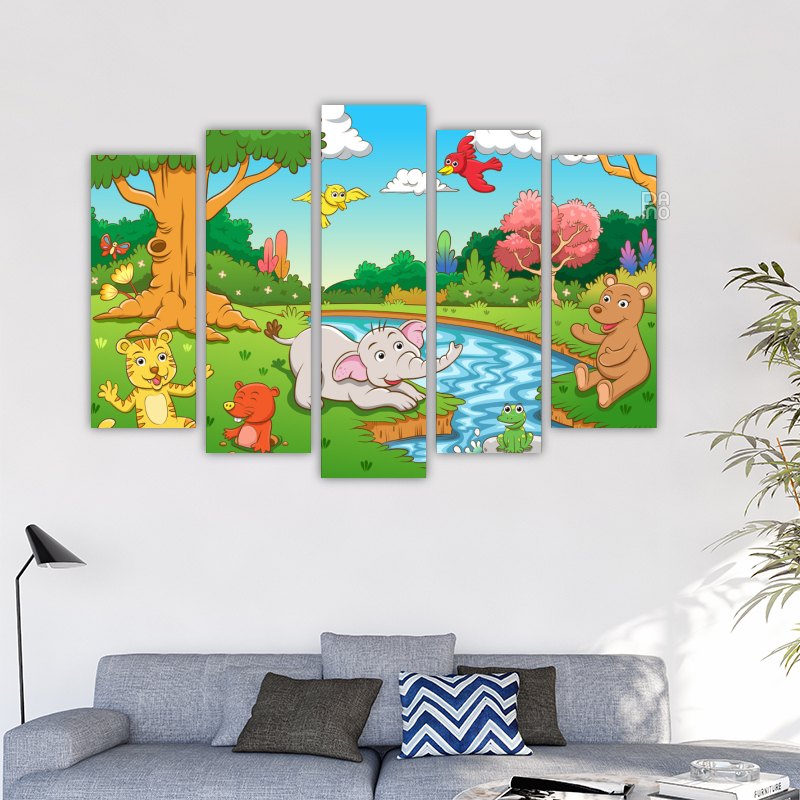 Animals in the Jungle