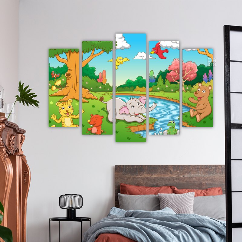Animals in the Jungle