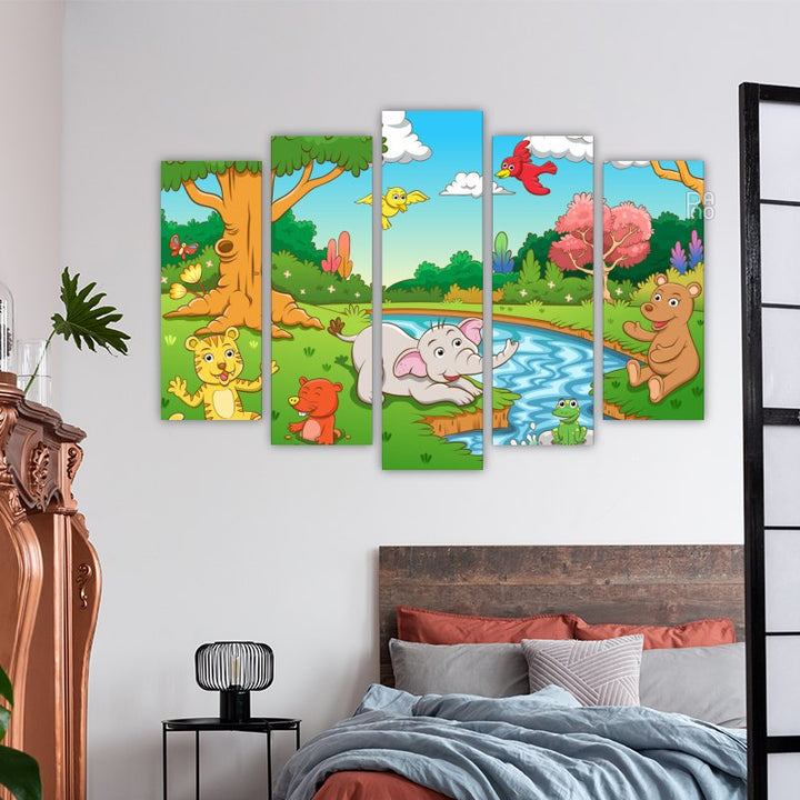Animals in the Jungle