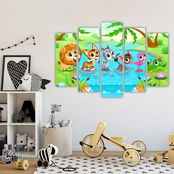 Animals by the River
