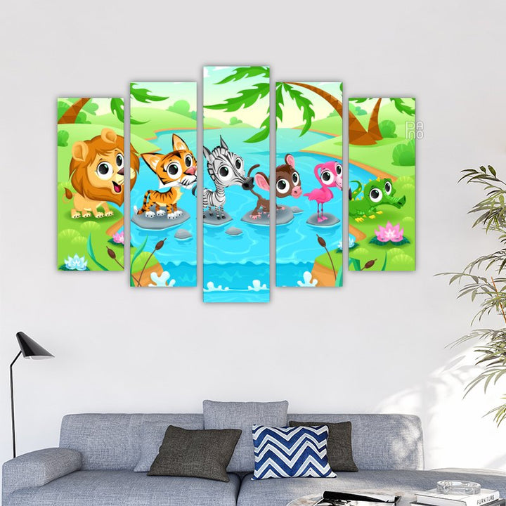 Animals by the River