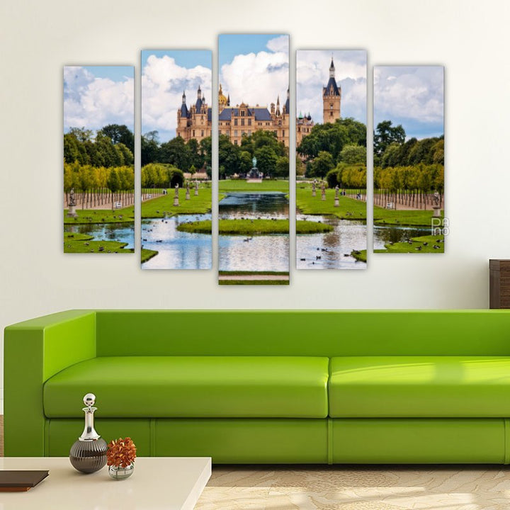 Schwerin Castle in Germany
