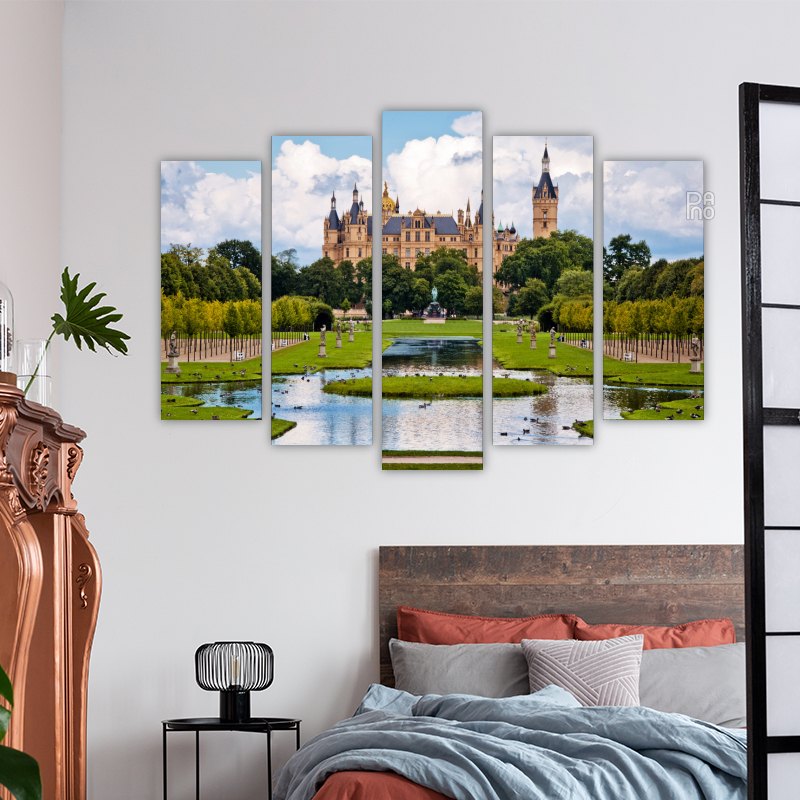 Schwerin Castle in Germany