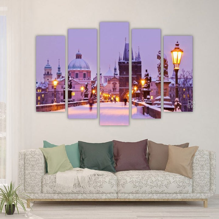 Charles Bridge in Winter