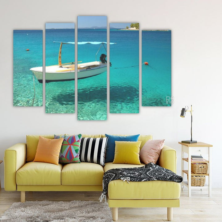Boats in a Quiet Bay