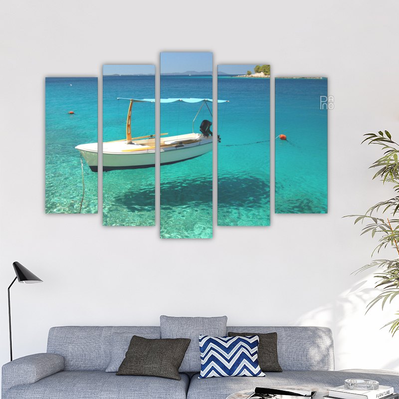 Boats in a Quiet Bay