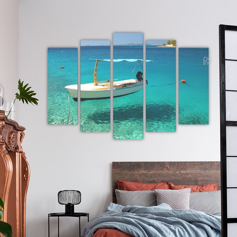 Boats in a Quiet Bay
