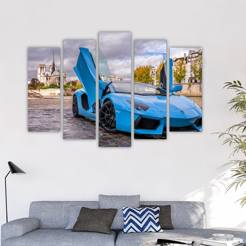 Lamborghini Aventador Небесносин
