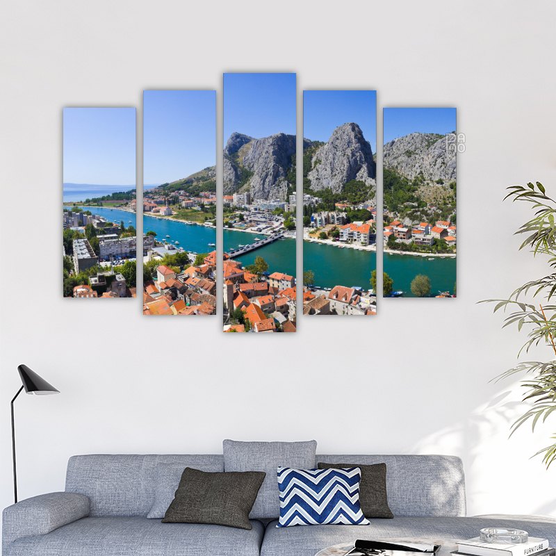 City of Omis, Croatia