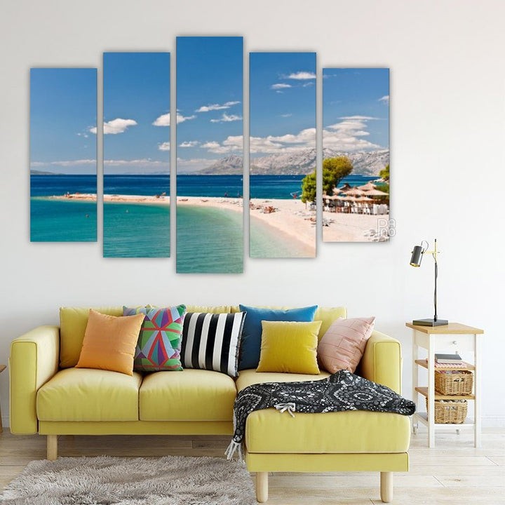 Beach in Makarska