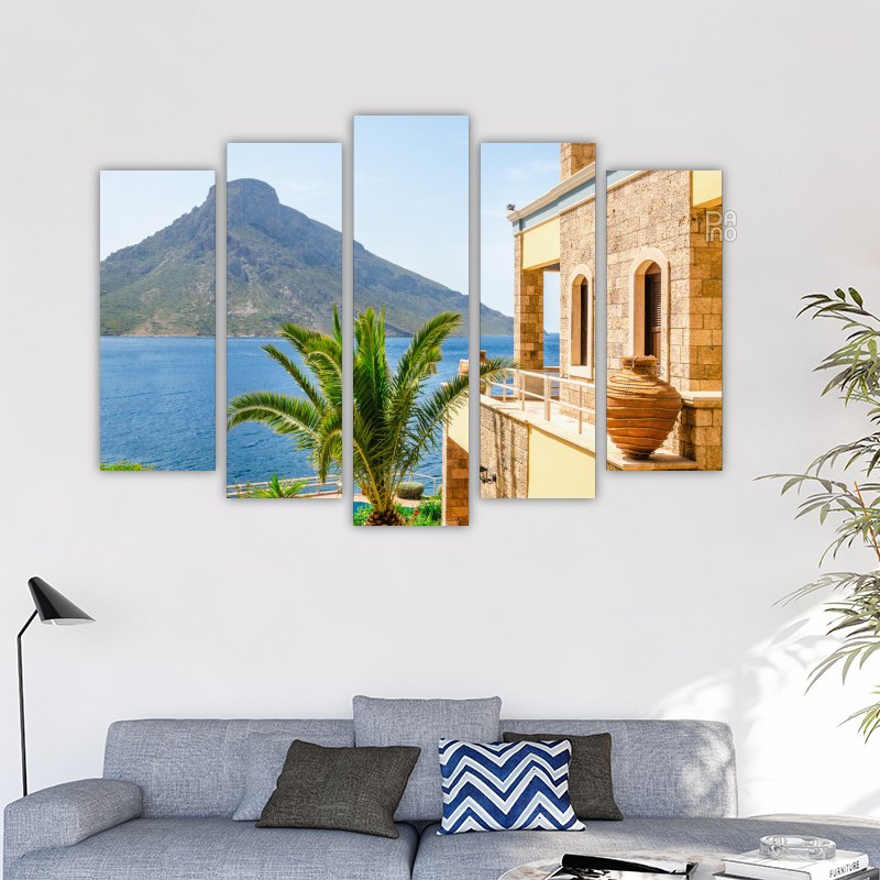 Distant Greek Island