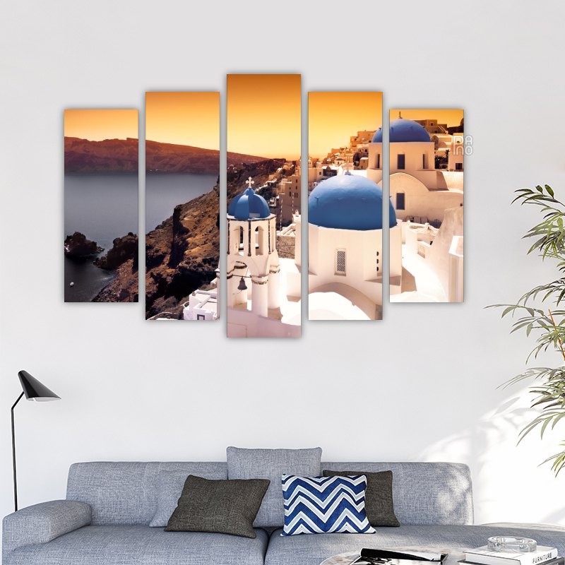 Sunset in Santorini