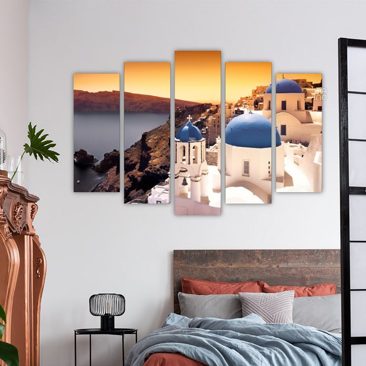 Sunset in Santorini