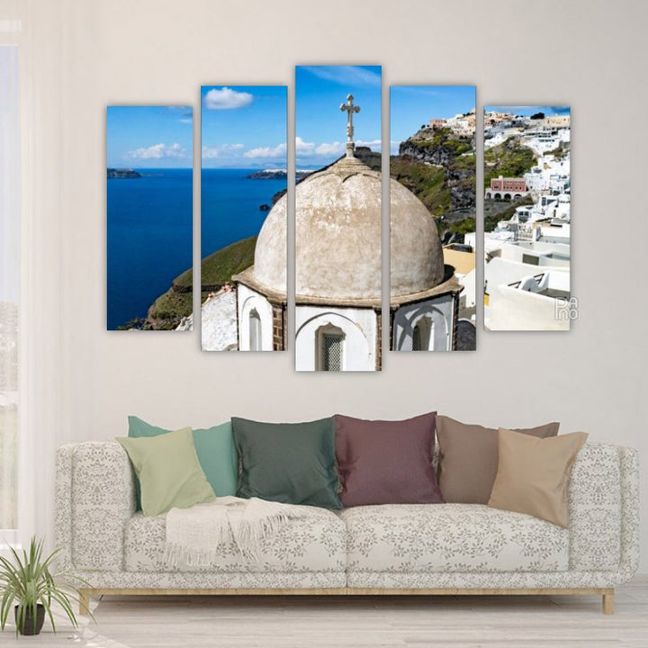 Church on Santorini Island