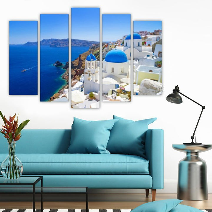 Buildings of Santorini Island