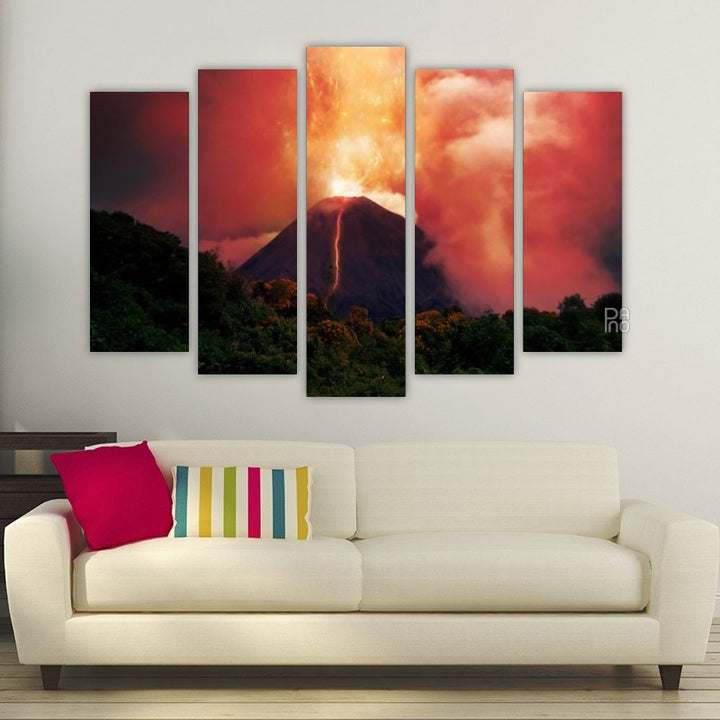 Erupting Volcano