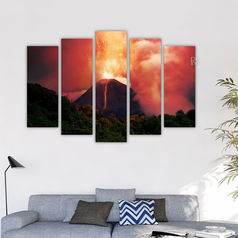 Erupting Volcano