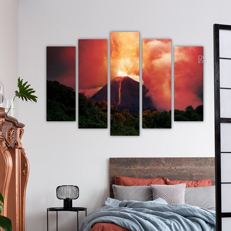 Erupting Volcano