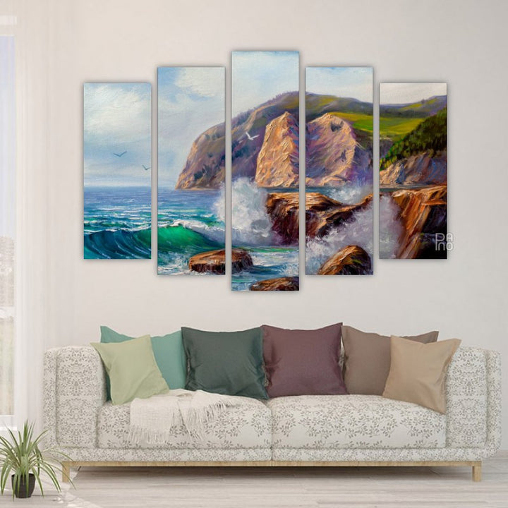 Landscape with rocks