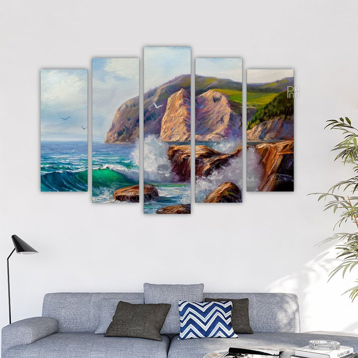 Landscape with rocks