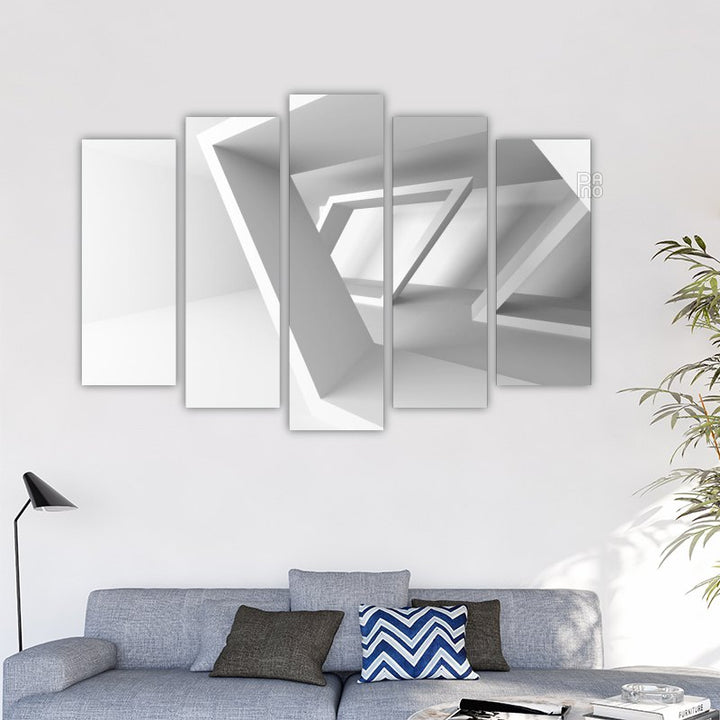 White modern architecture