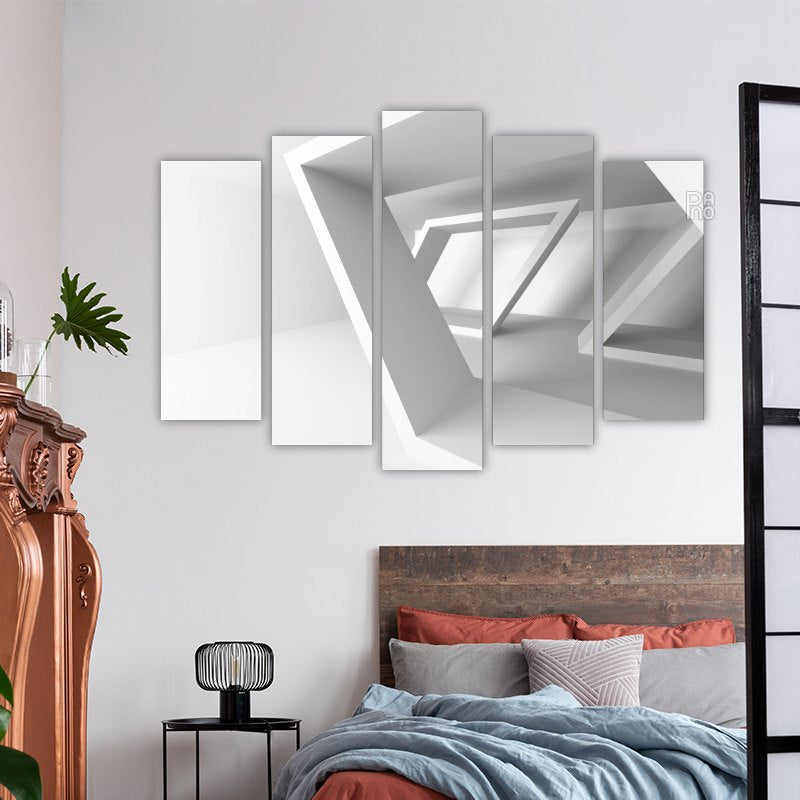White modern architecture