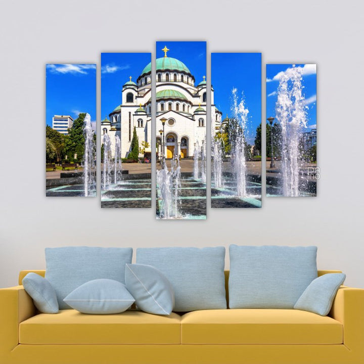 Cathedral of Saint Sava in Belgrade, Serbia
