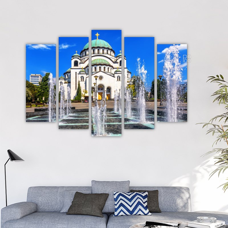 Cathedral of Saint Sava in Belgrade, Serbia