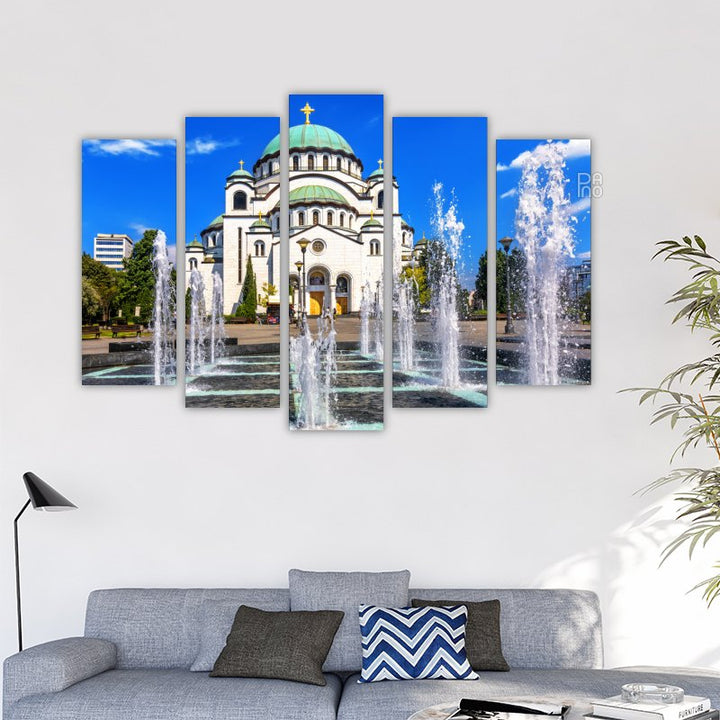 Cathedral of Saint Sava in Belgrade, Serbia
