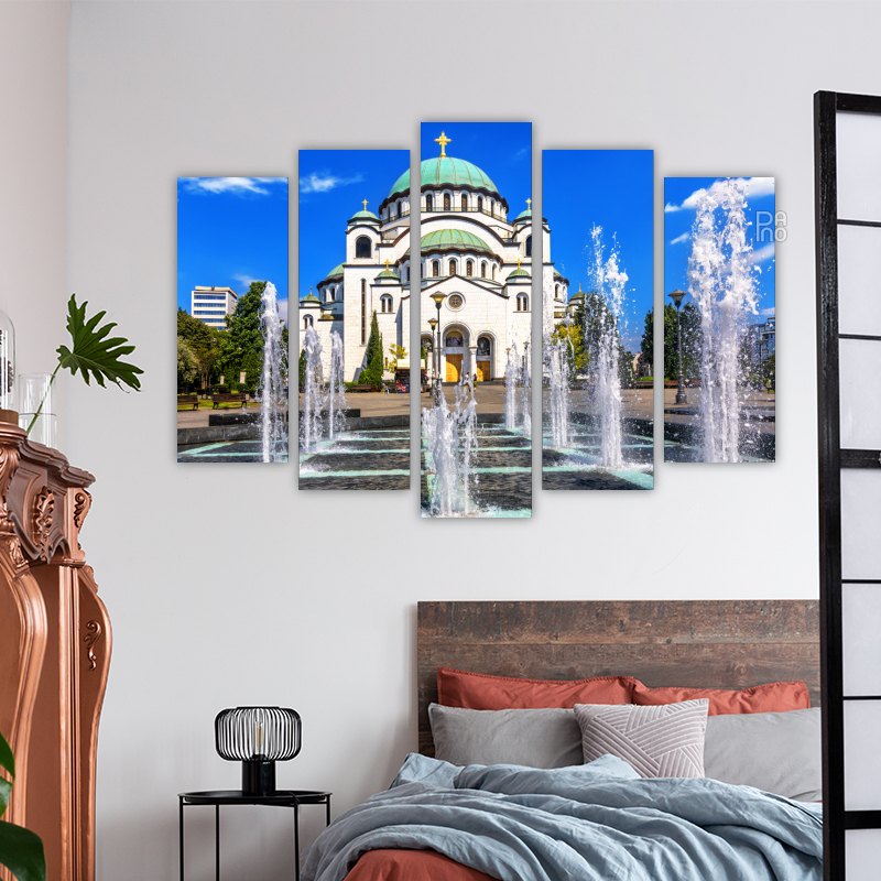 Cathedral of Saint Sava in Belgrade, Serbia