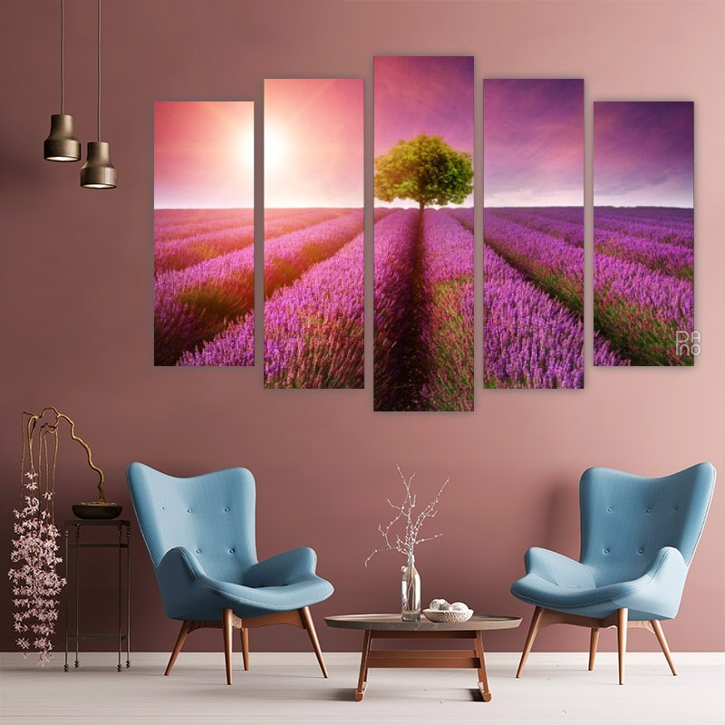 Stunning Lavender Landscape