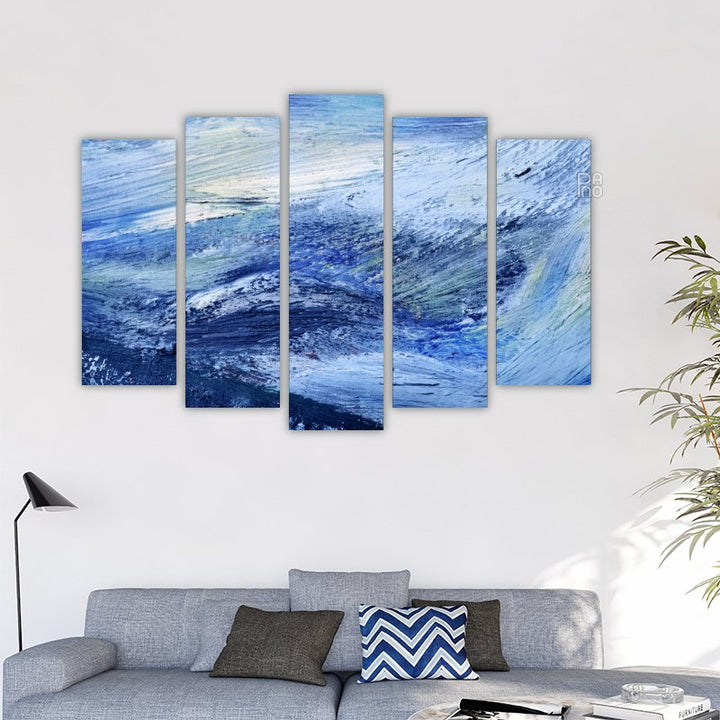 Stormy Sea Abstraction