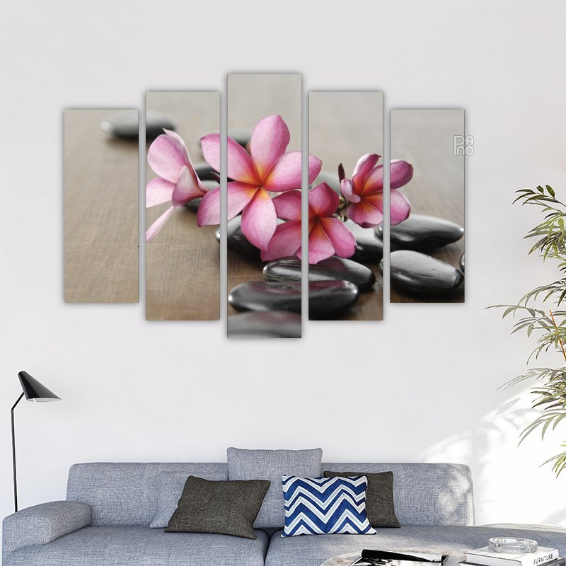 Zen Stones, Bamboo, and Jasmine