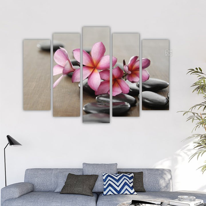 Zen Stones, Bamboo, and Jasmine