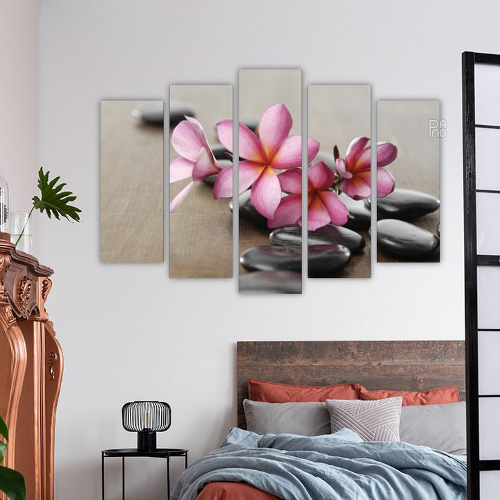 Zen Stones, Bamboo, and Jasmine
